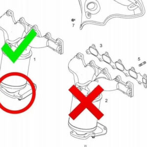 Вставка для замены катализатора 5849043 (выпускной коллектор 4-1)" Stinger Sport" для Opel Astra H (Z16XER) с EGR Вставка для замены катализатора 5849043 (выпускной коллектор 4-1)" Stinger Sport" для Opel Astra H (Z16XER) с EGR
