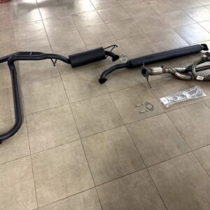 Выхлоп AMG Ford Focus 2 1.8-2.0L, раздвоенный, без насадок