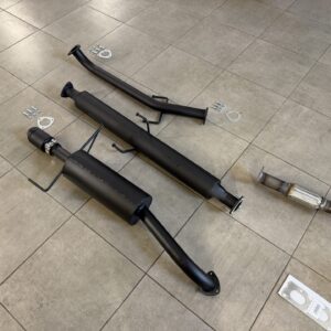 Выхлоп Opel Astra H, серия Mute, насадка Stinger Sport Выхлоп Opel Astra H, серия Mute, насадка Stinger Sport