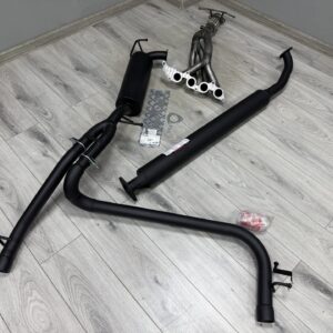Выхлоп Ford Focus 2 1.8-2.0L, раздвоенный, серия Mute, фрезерованный коллектор, без насадок